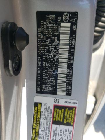 Photo 10 from auction – 2011 TOYOTA COROLLA LE with VIN 2T1BU4EE9BC578678