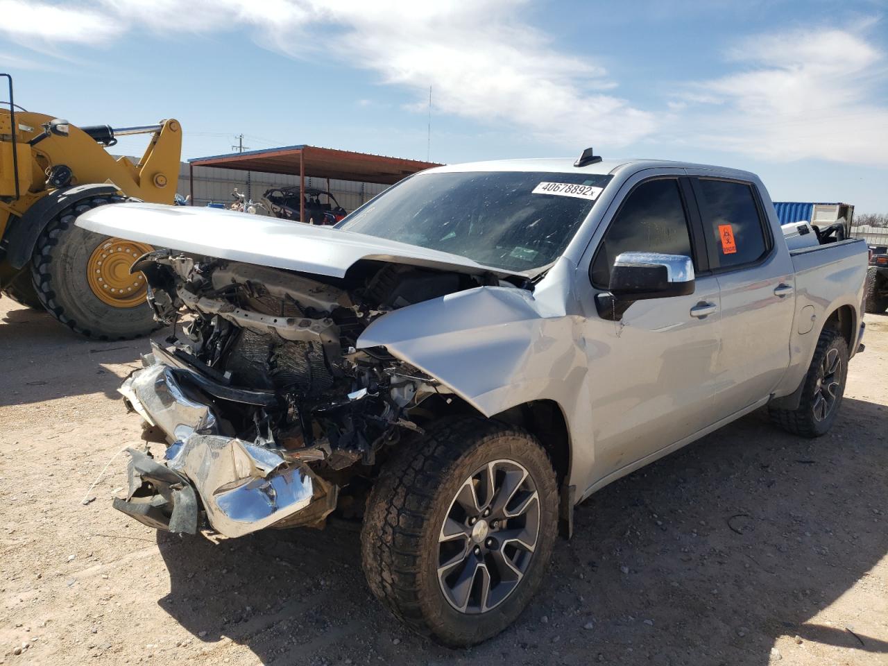 Photo 2 from auction – 2019 CHEVROLET SILVERADO with VIN 1GCPWCED9KZ136586
