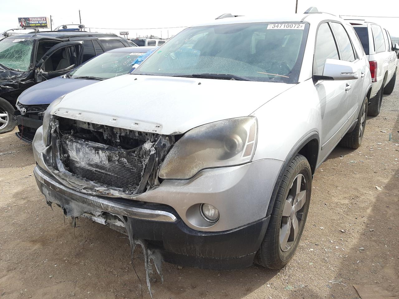 Photo 2 from auction – 2011 GMC ACADIA SLT with VIN 1GKKRRED5BJ123440
