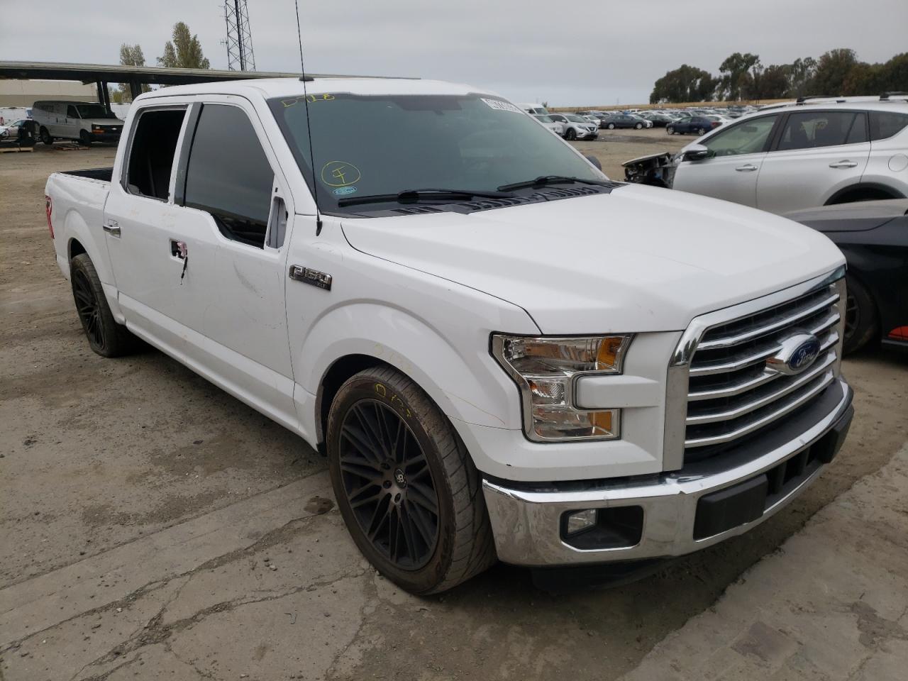 FORD F150 SUPER 2016 with VIN 1FTEW1CF9GKE63358 - Photo from auction