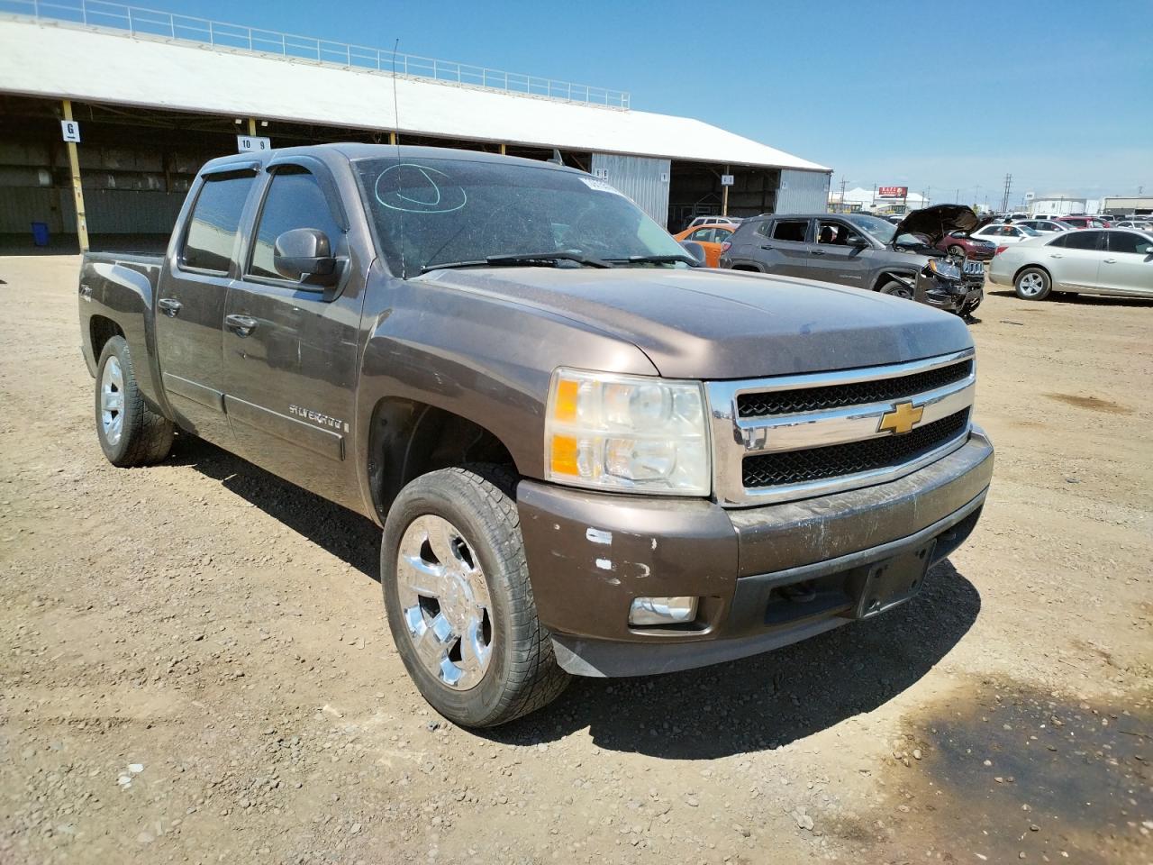 CHEVROLET SILVERADO 2007 with VIN 2GCEK133871609881 - Photo from auction