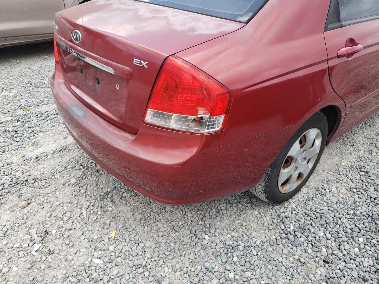 Photo 10 from auction – 2009 KIA SPECTRA EX with VIN KNAFE222395662240
