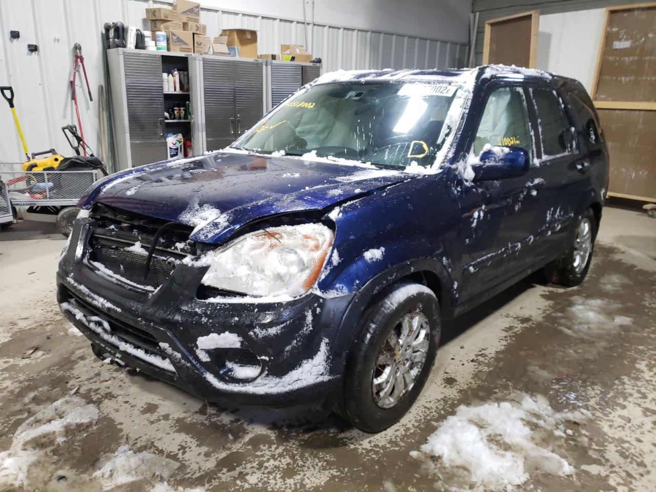 Photo 2 from auction – 2005 HONDA CR-V EX with VIN JHLRD78895C055344