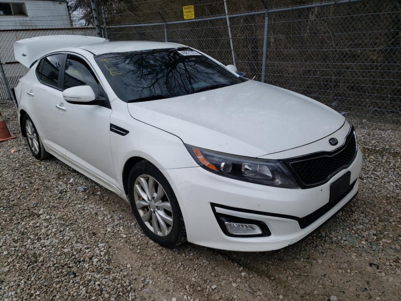 KIA OPTIMA EX 2015 with VIN 5XXGN4A79FG370194 - Photo from auction