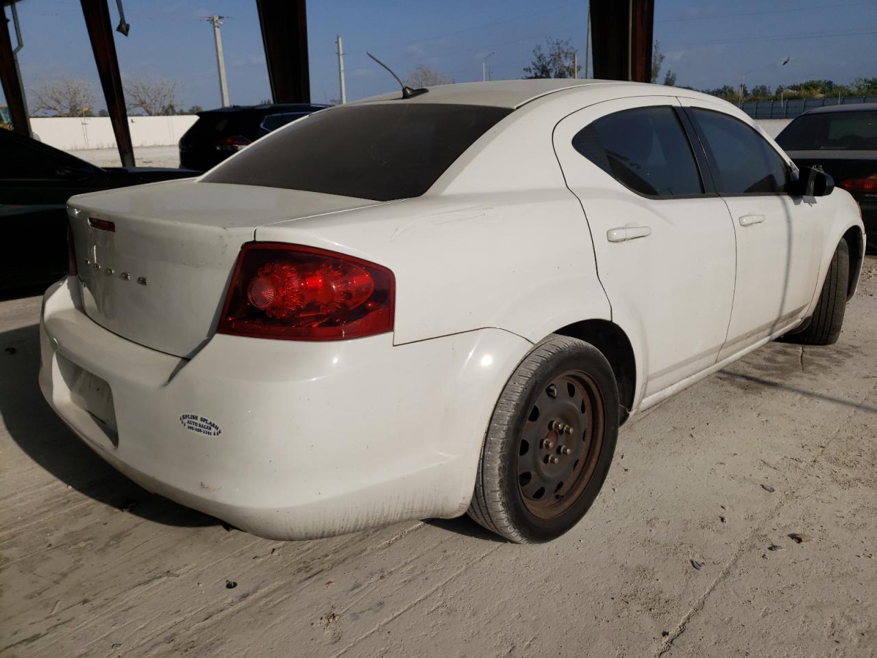 Photo 4 from auction – 2014 DODGE AVENGER SE with VIN 1C3CDZAB2EN108950