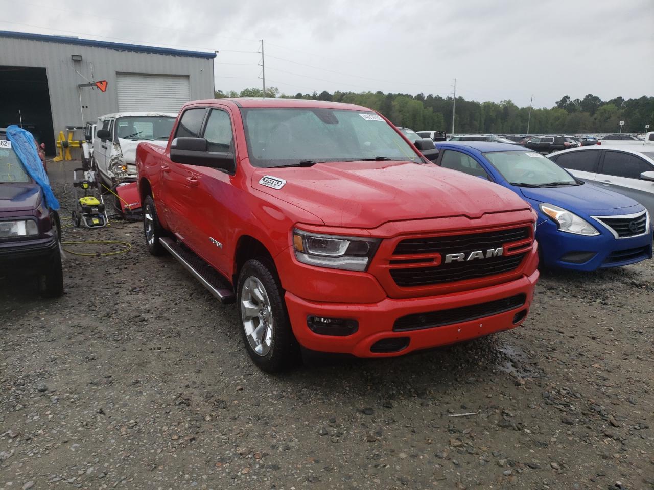 RAM 1500 BIG H 2019 with VIN 1C6SRFFT0KN543901 - Photo from auction