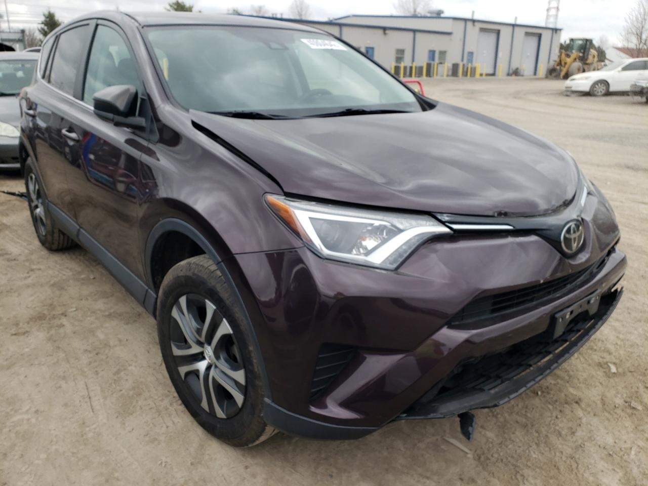 TOYOTA RAV4 LE 2018 with VIN 2T3BFREV8JW835888 - Photo from auction