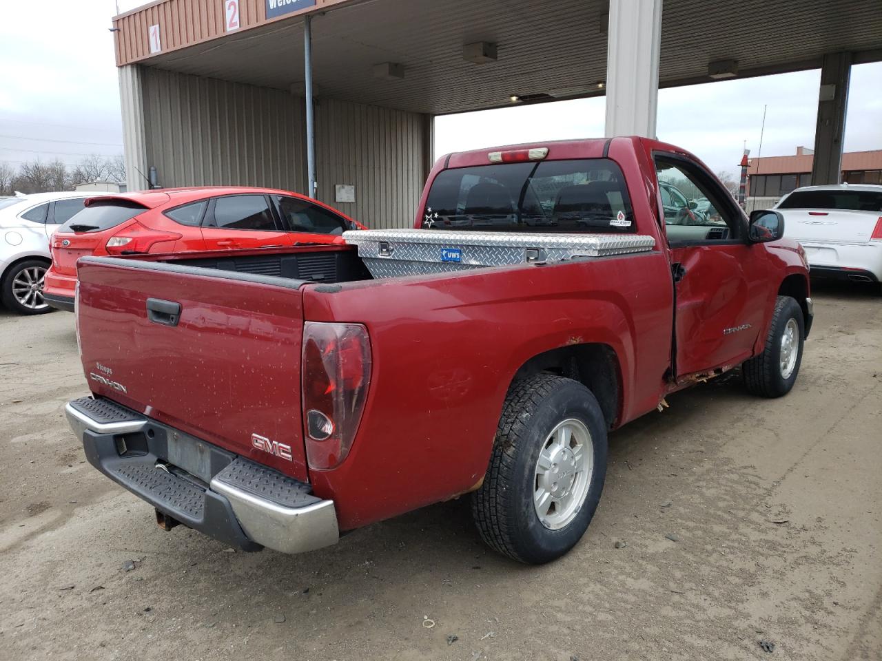 Photo 4 from auction – 2005 GMC CANYON with VIN 1GTCS148458215936
