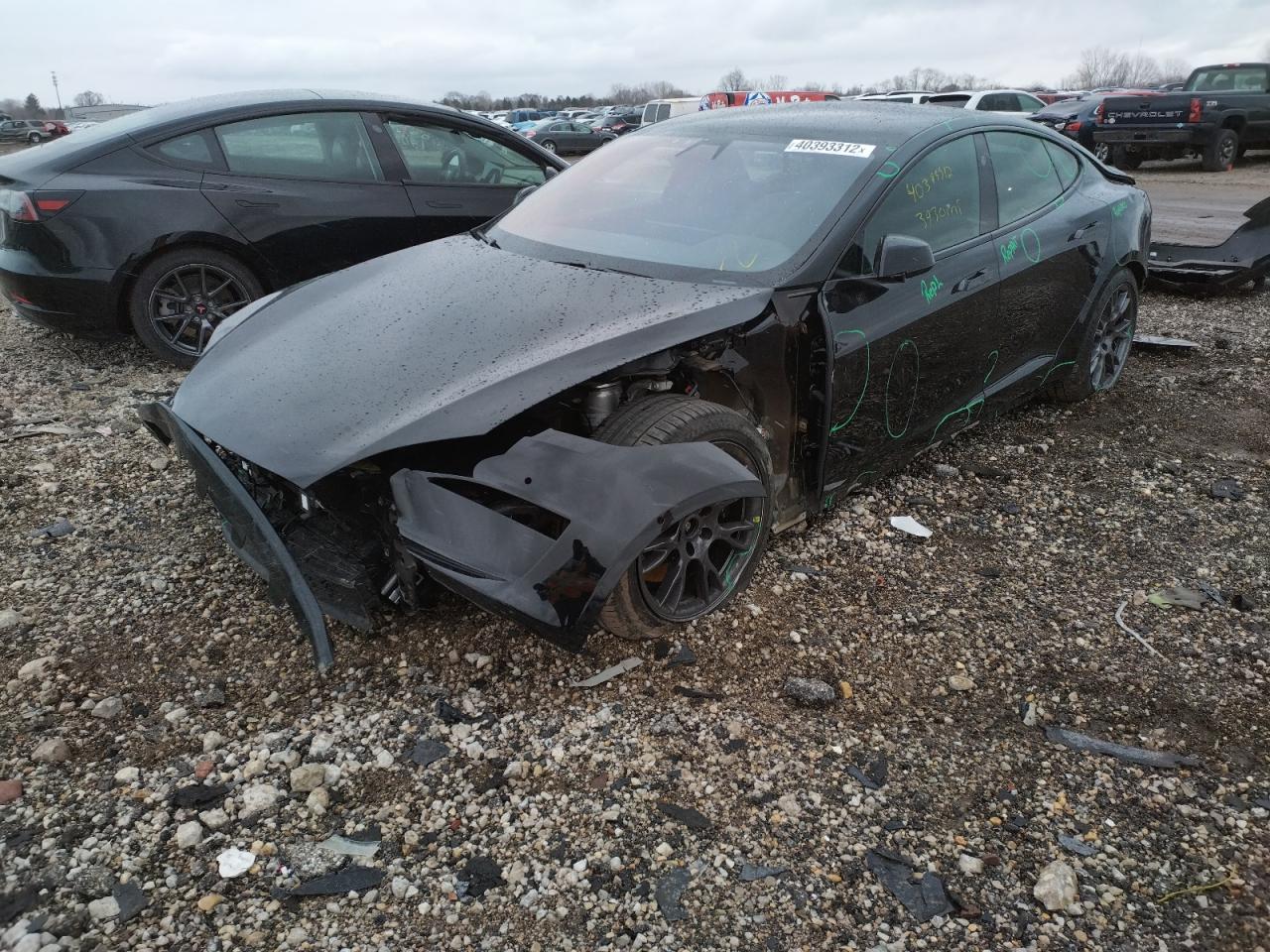 Photo 2 from auction – 2022 TESLA MODEL S with VIN 5YJSA1E69NF462039