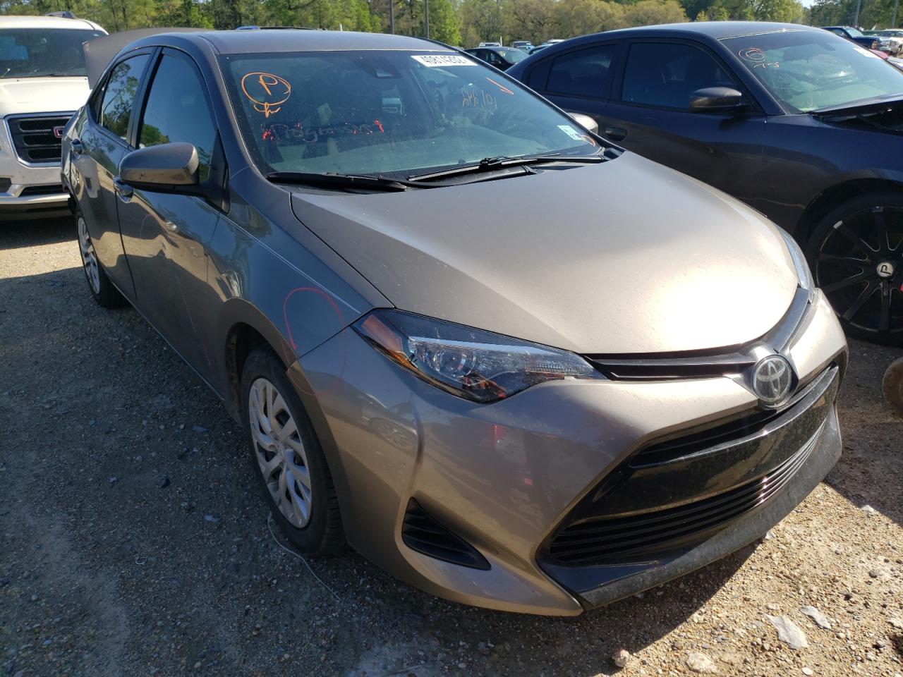 TOYOTA COROLLA L 2019 with VIN 5YFBURHE0KP896942 - Photo from auction