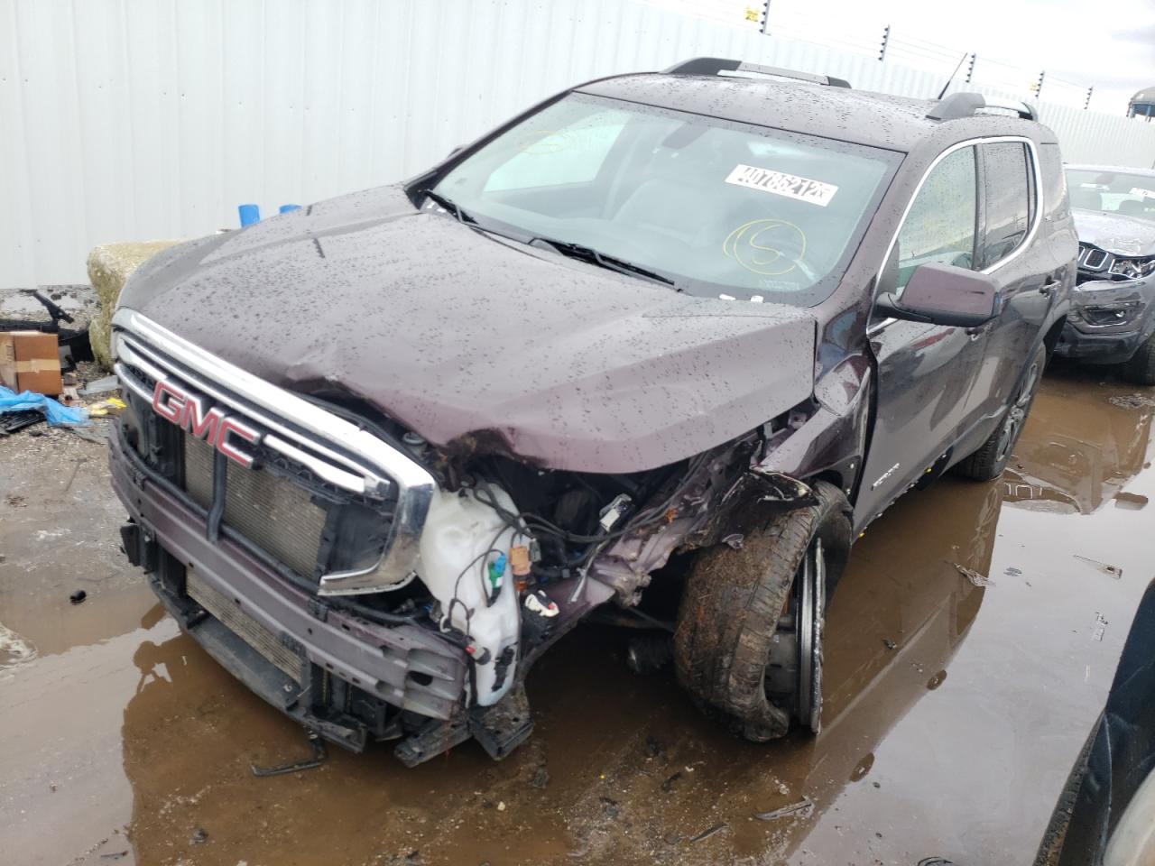 Photo 2 from auction – 2017 GMC ACADIA SLT with VIN 1GKKNMLS8HZ249785