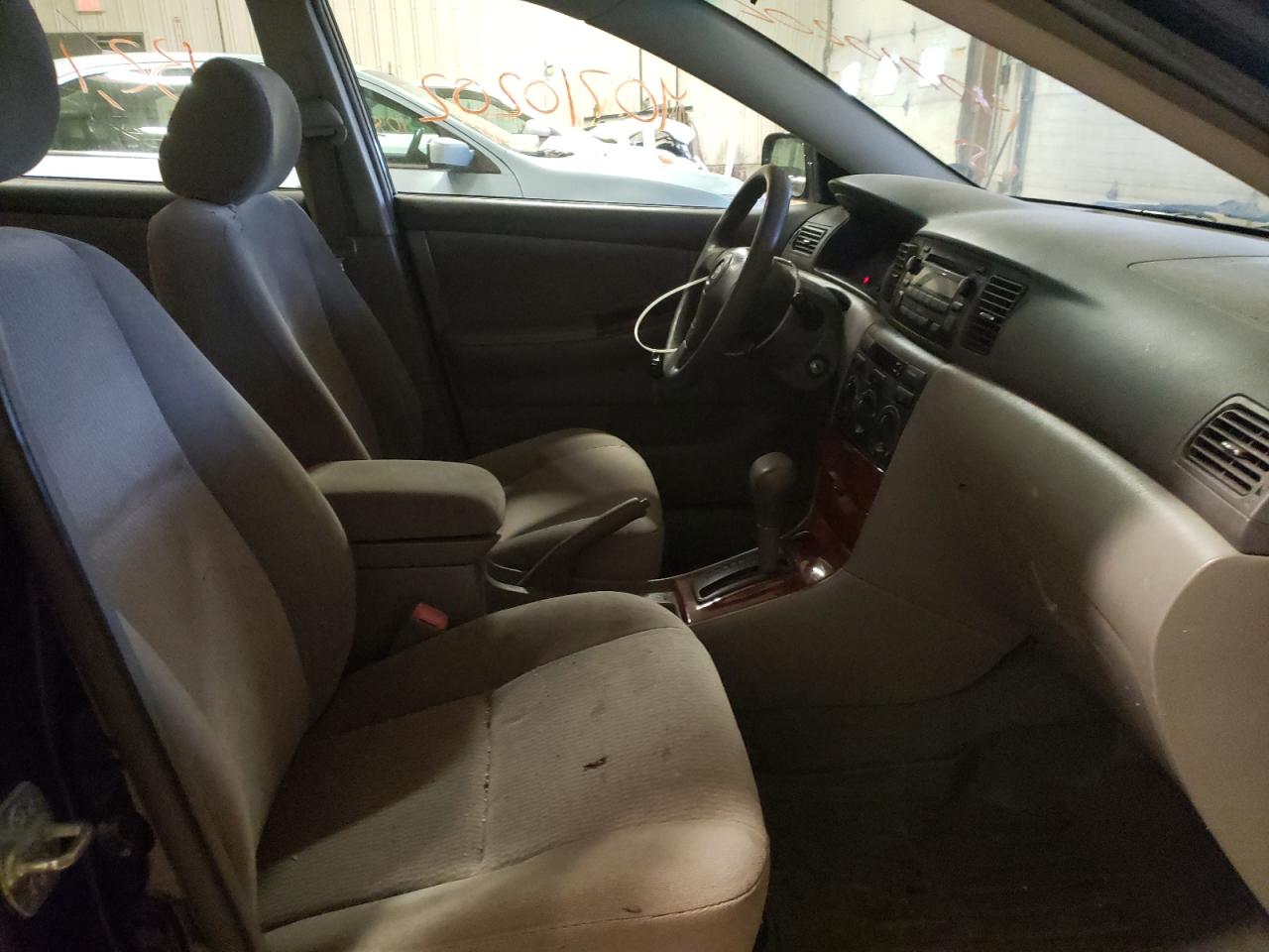 Photo 5 from auction – 2008 TOYOTA COROLLA CE with VIN 2T1BR32E18C910623