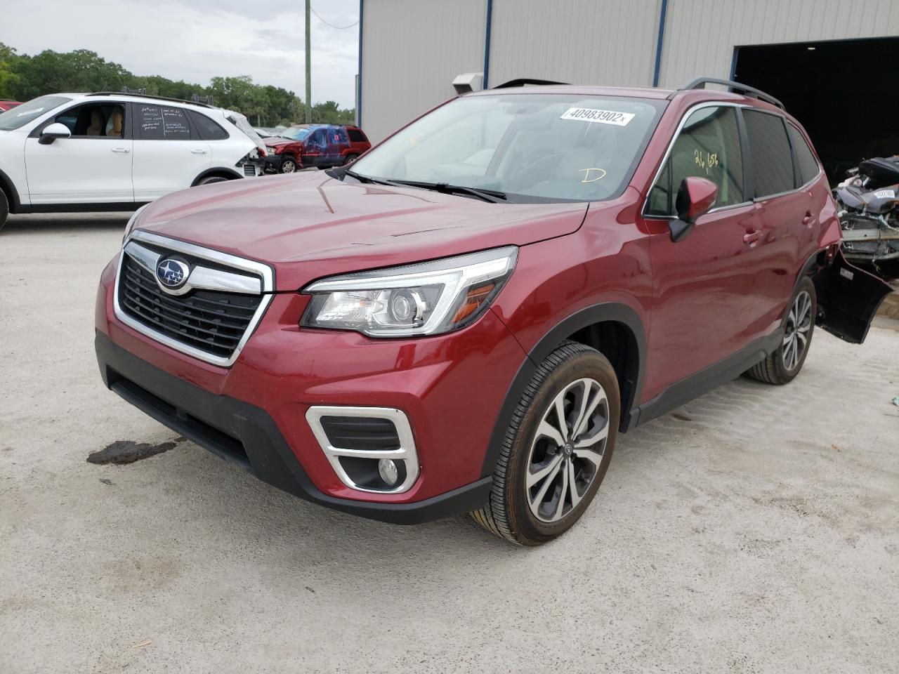 Photo 2 from auction – 2020 SUBARU FORESTER L with VIN JF2SKAUC4LH568028