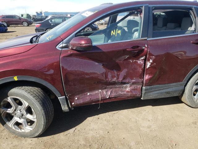 Photo 9 from auction – 2017 HONDA CR-V EX with VIN 2HKRW2H55HH626093
