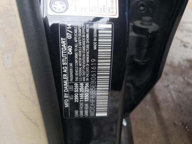 Photo 10 from auction – 2014 MERCEDES-BENZ E 350 4MAT with VIN WDDHF8JB5EB061619