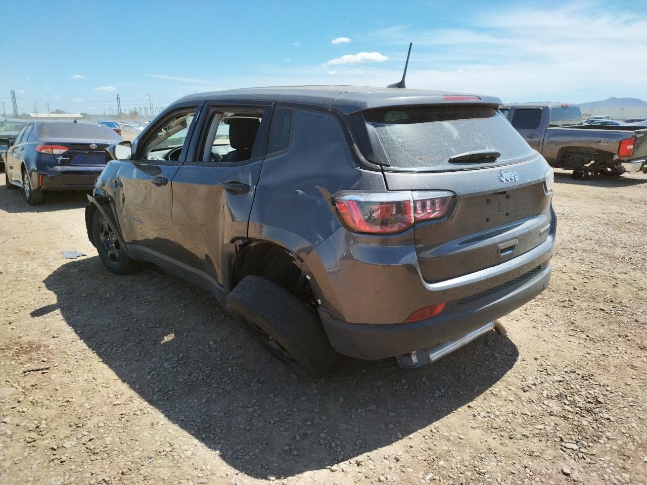 Photo 3 from auction – 2020 JEEP COMPASS SP with VIN 3C4NJCAB9LT220071