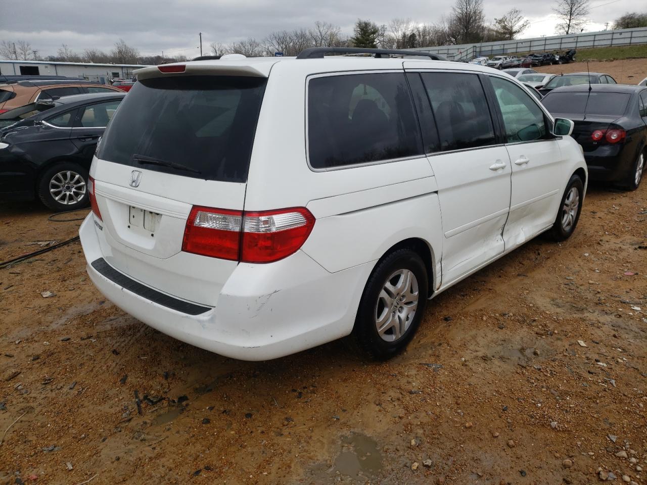 Photo 4 from auction – 2007 HONDA ODYSSEY EX with VIN 5FNRL38747B063762