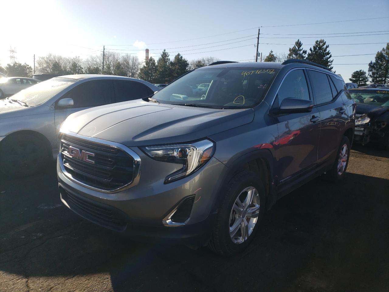 Photo 2 from auction – 2019 GMC TERRAIN SL with VIN 3GKALTEV2KL100497