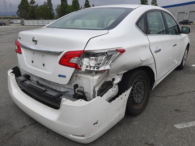 Photo 4 from auction – 2014 NISSAN SENTRA S with VIN 3N1AB7AP6EL629665