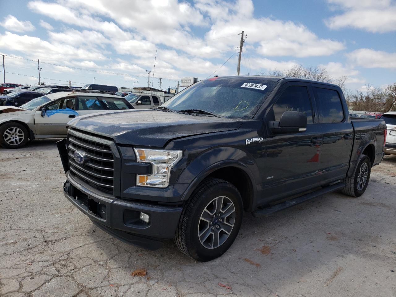 Photo 2 from auction – 2016 FORD F150 SUPER with VIN 1FTEW1CP7GKD73912
