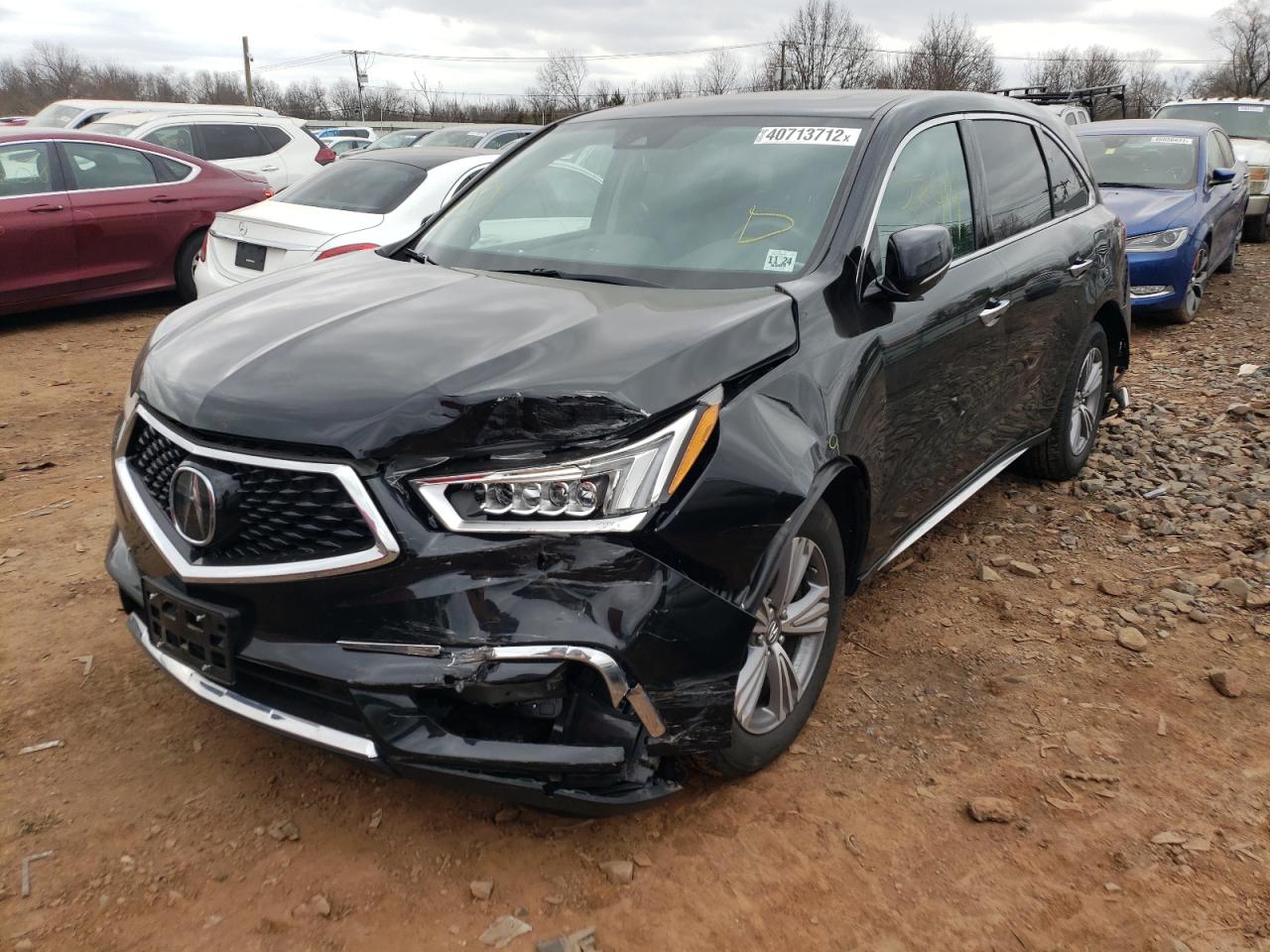 Photo 2 from auction – 2020 ACURA MDX with VIN 5J8YD4H35LL005633