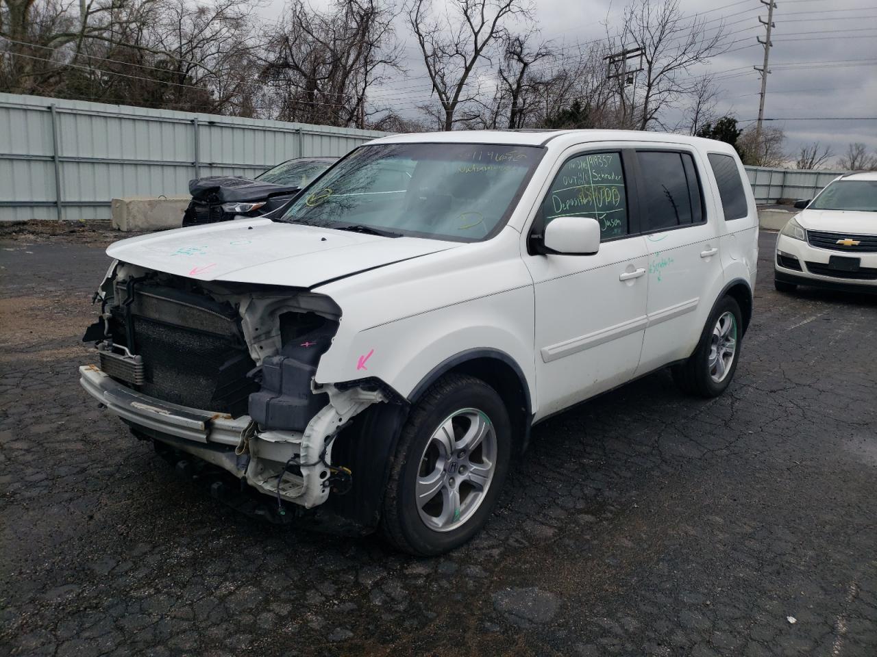 صورة رقم 2 من المزاد - 2012 HONDA PILOT EXLN مع VIN 5FNYF4H74CB029291