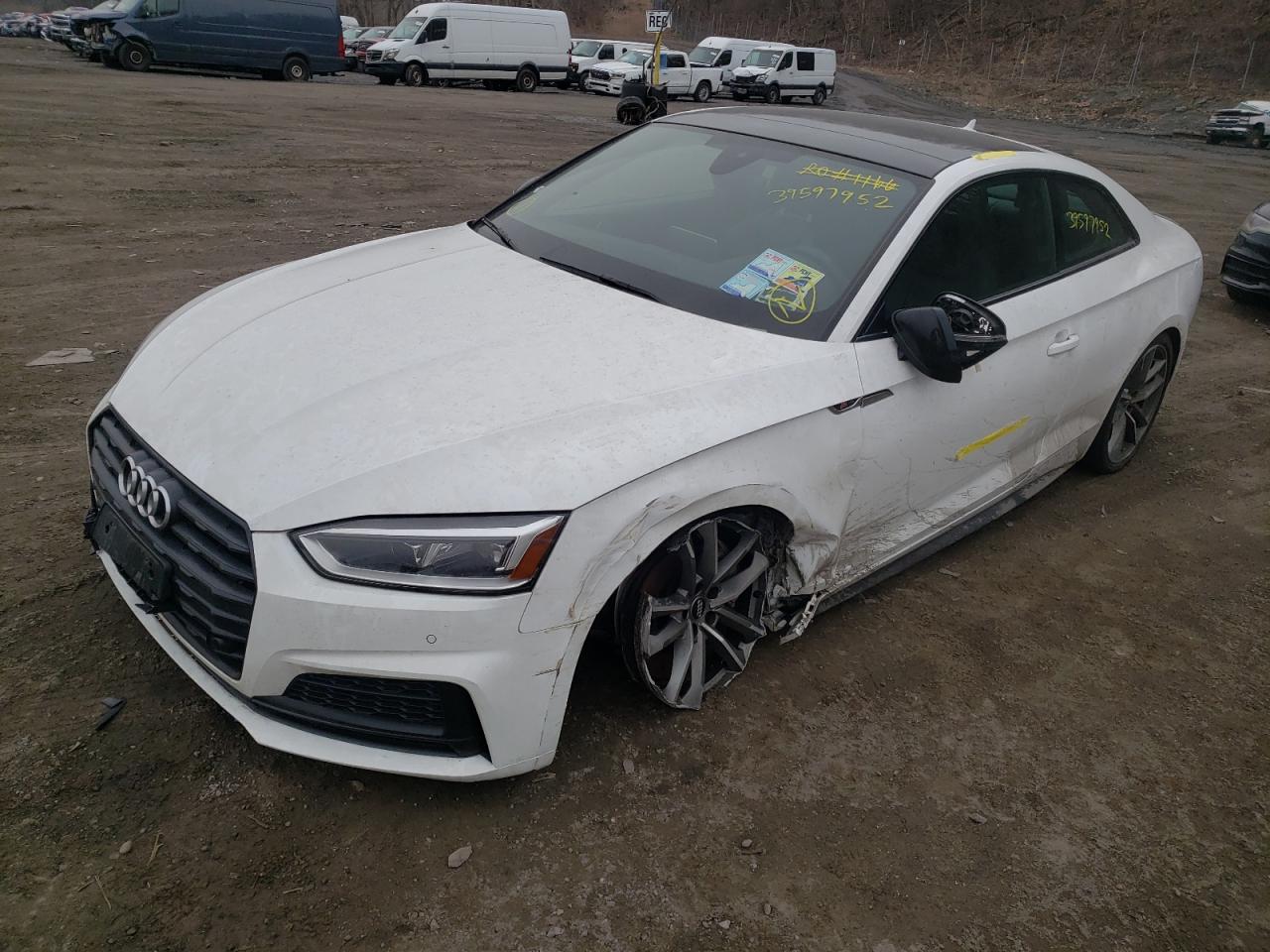 Photo 2 from auction – 2019 AUDI A5 PREMIUM with VIN WAUTNAF57KA050217