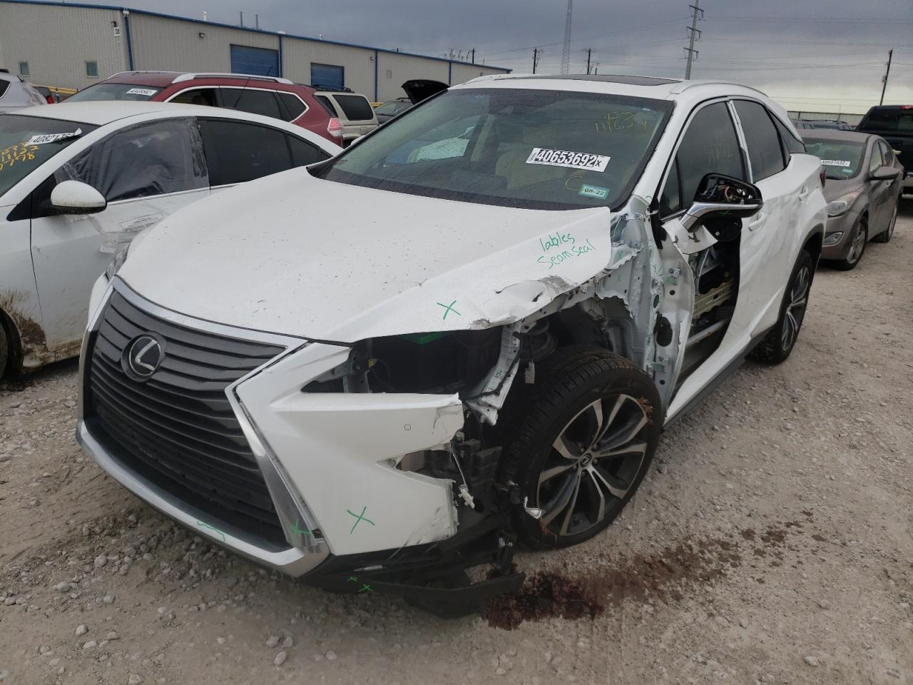 Photo 2 from auction – 2018 LEXUS RX 350 BAS with VIN 2T2ZZMCA0JC111627