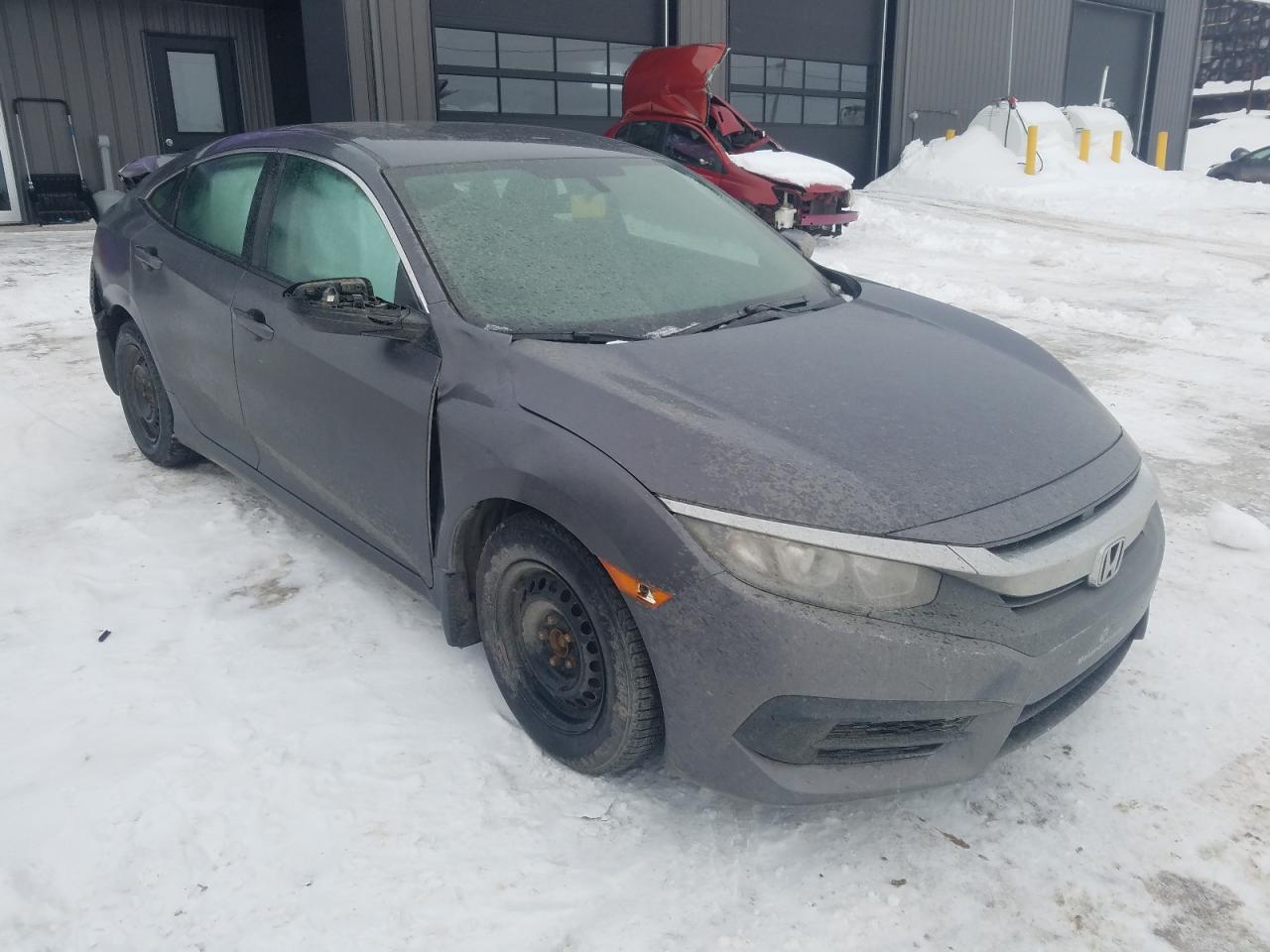 HONDA CIVIC LX 2016 with VIN 2HGFC2F57GH010158 - Photo from auction