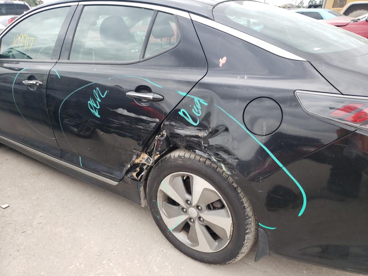 Photo 9 from auction – 2014 KIA OPTIMA HYB with VIN KNAGN4AD0E5068251