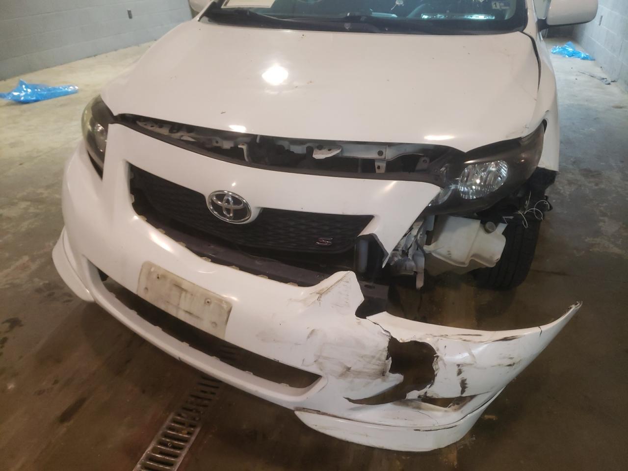 Photo 9 from auction – 2009 TOYOTA COROLLA BA with VIN 2T1BU40E59C105152