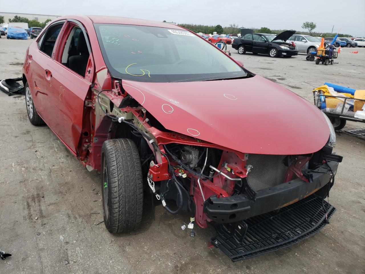 Photo 1 from auction – 2019 TOYOTA COROLLA L with VIN 2T1BURHE9KC189631