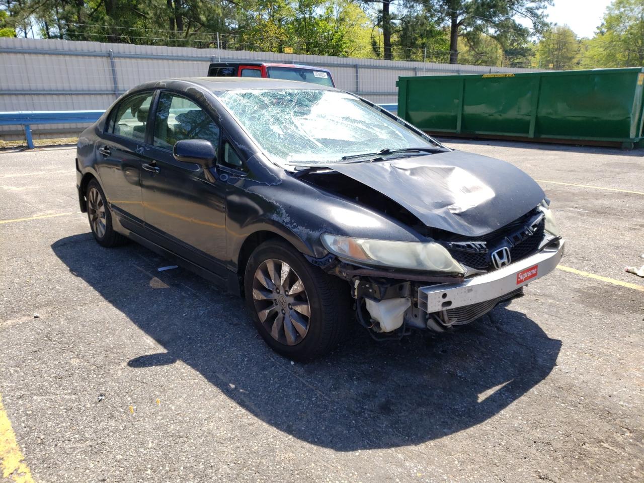 HONDA CIVIC EX 2009 with VIN 2HGFA168X9H532425 - Photo from auction