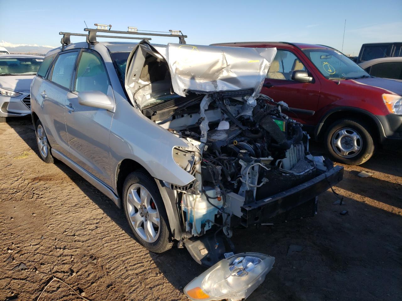 TOYOTA COROLLA MA 2008 with VIN 2T1KR30E88C713354 - Photo from auction