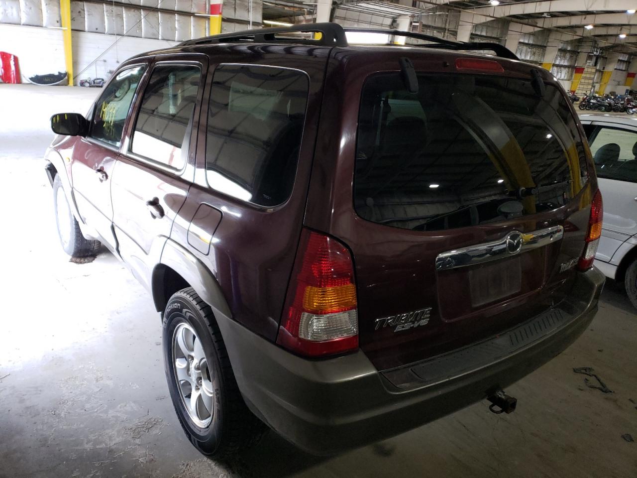 Photo 3 from auction – 2001 MAZDA TRIBUTE LX with VIN 4F2YU08131KM50509