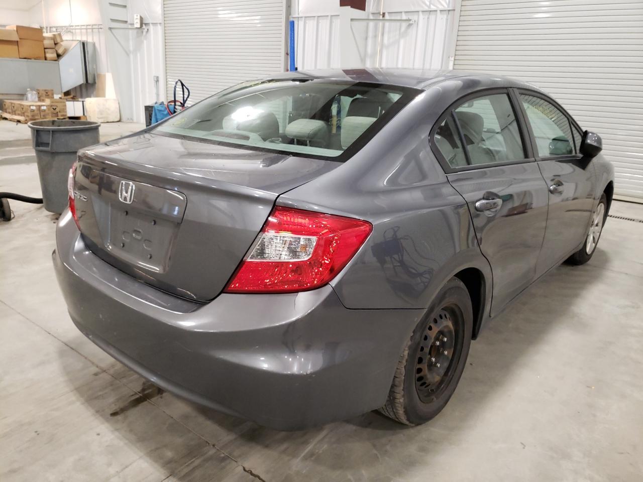 Photo 4 from auction – 2012 HONDA CIVIC LX with VIN 19XFB2F53CE310366