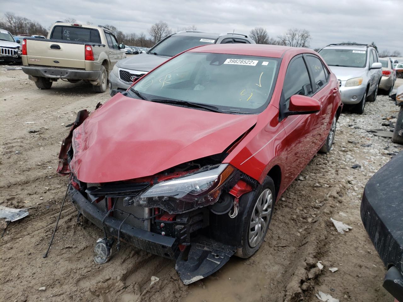 Photo 2 from auction – 2019 TOYOTA COROLLA L with VIN 2T1BURHE5KC177802