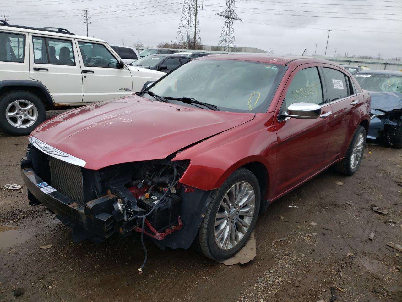 Photo 2 from auction – 2012 CHRYSLER 200 LIMITE with VIN 1C3CCBCB4CN224400