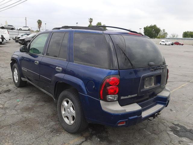 Photo 3 from auction – 2002 CHEVROLET TRAILBLAZE with VIN 1GNDT13S722459309