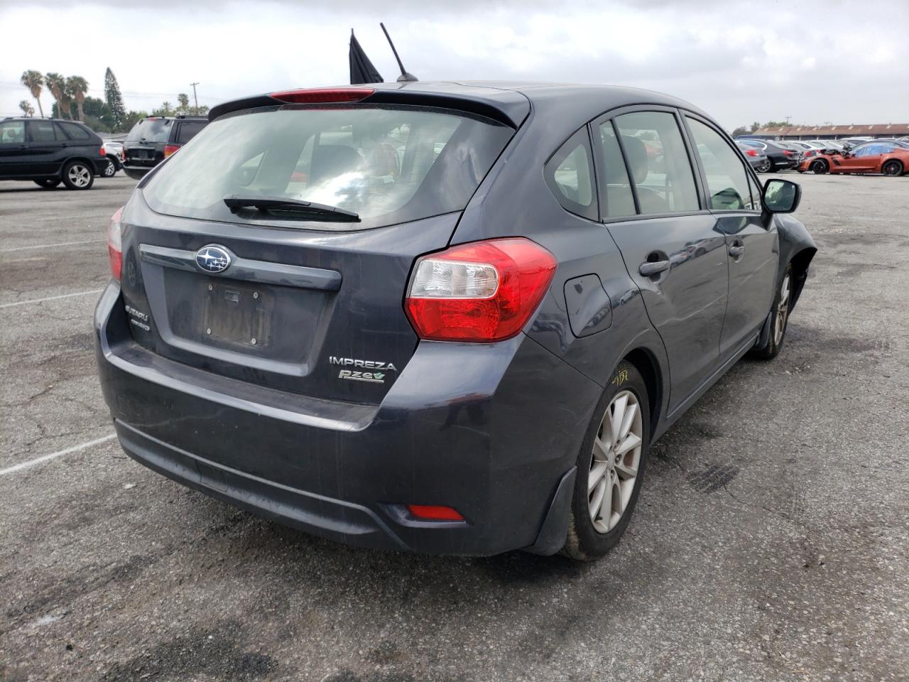 Photo 4 from auction – 2013 SUBARU IMPREZA PR with VIN JF1GPAC61DH204173
