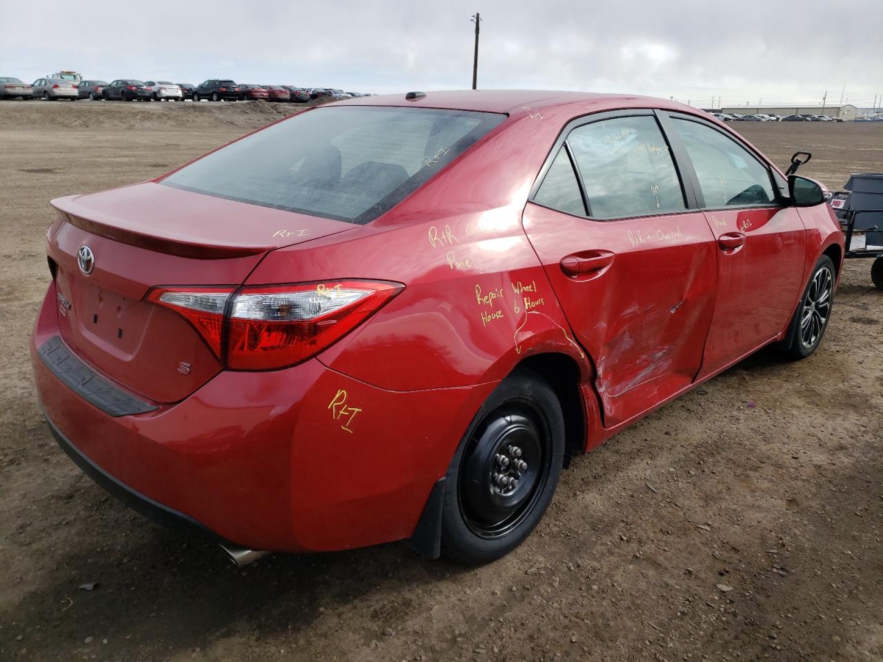 Photo 4 from auction – 2014 TOYOTA COROLLA L with VIN 2T1BURHE5EC021182