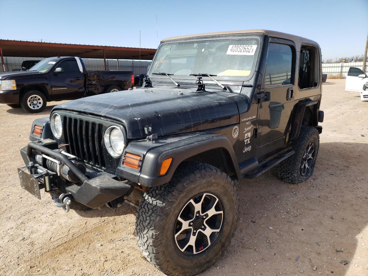 Photo 2 from auction – 1999 JEEP WRANGLER / with VIN 1J4FY19S0XP424013
