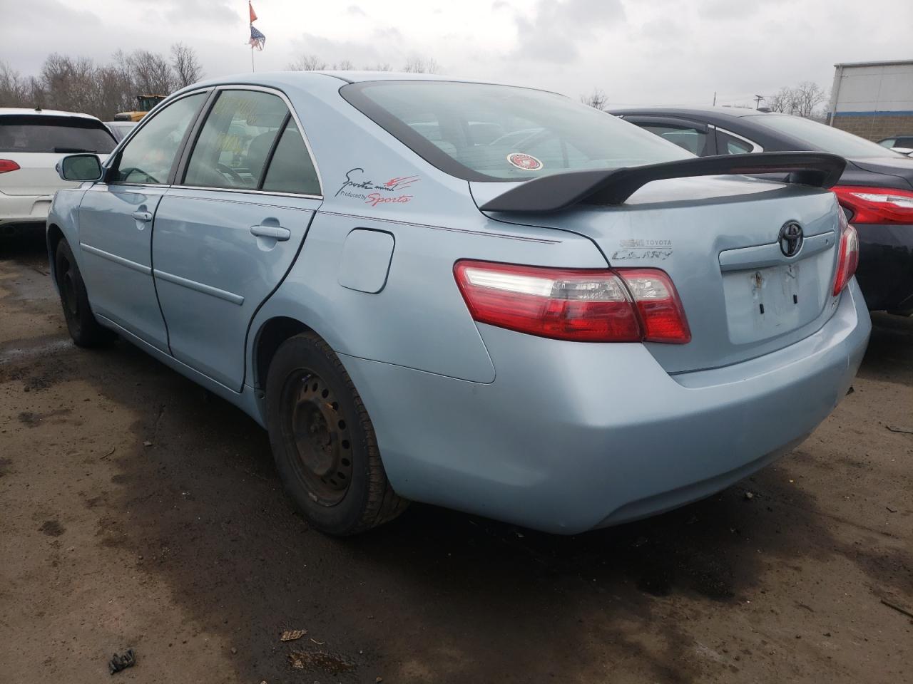 Photo 3 from auction – 2007 TOYOTA CAMRY CE with VIN 4T1BE46K47U595198