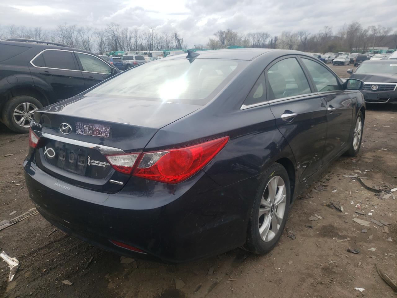 Photo 4 from auction – 2013 HYUNDAI SONATA SE with VIN 5NPEC4AC5DH584059