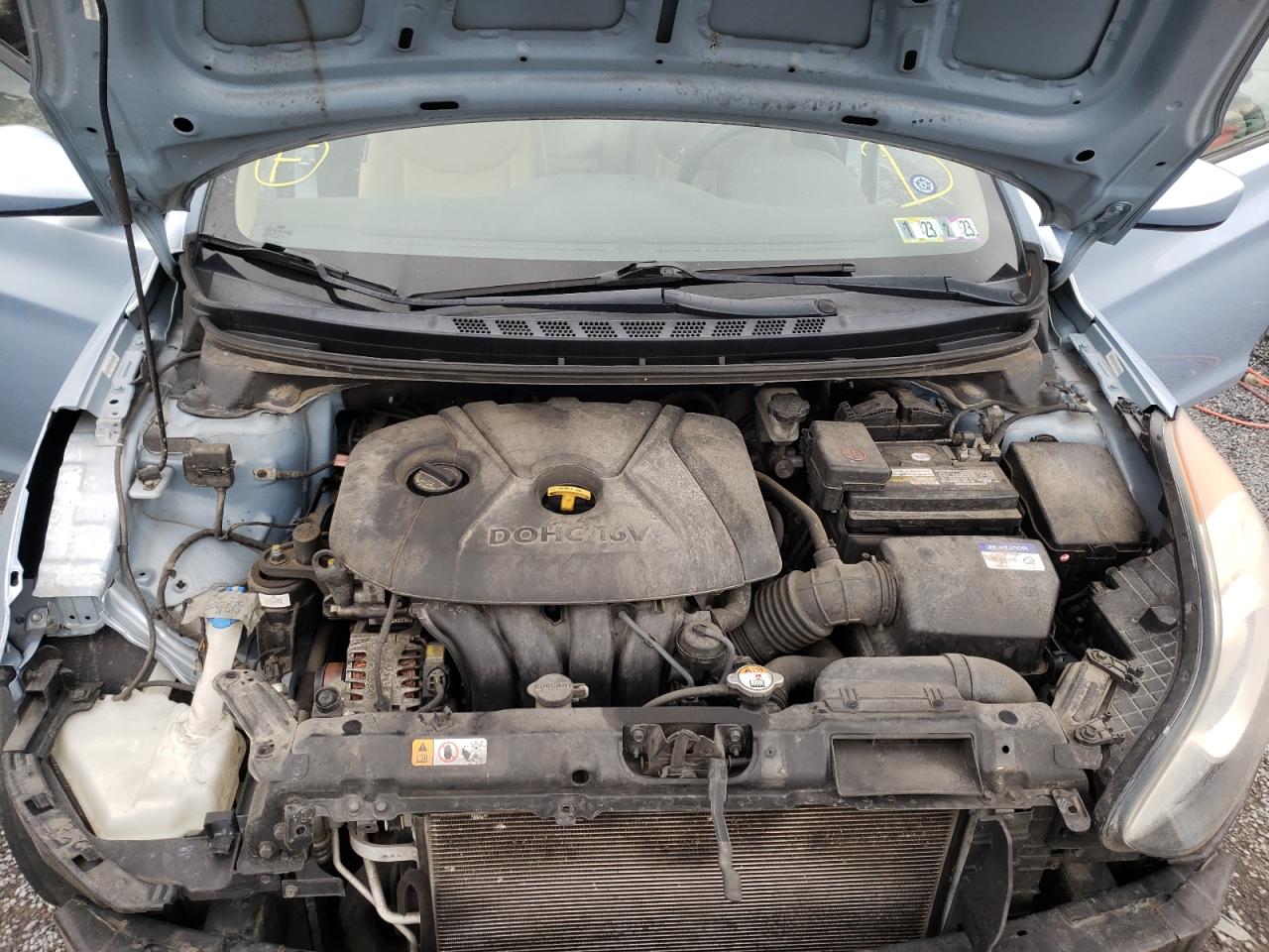 Photo 7 from auction – 2012 HYUNDAI ELANTRA GL with VIN KMHDH4AE3CU295289