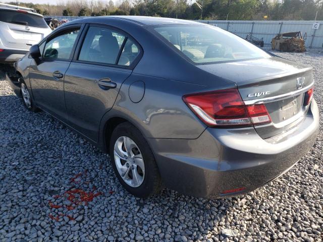 Photo 3 from auction – 2013 HONDA CIVIC LX with VIN 19XFB2F58DE207641
