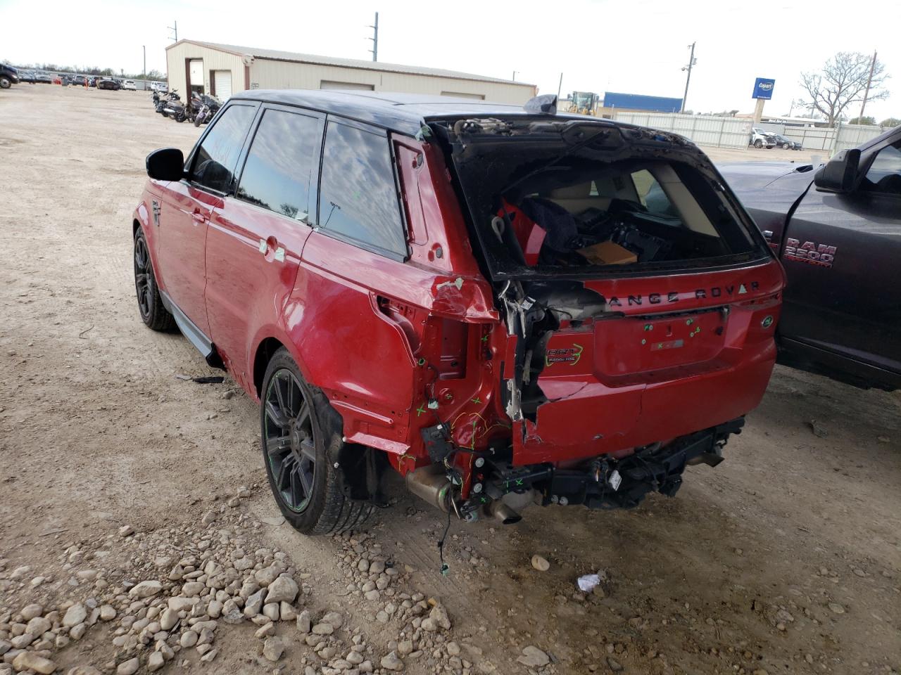 Photo 3 from auction – 2020 LAND ROVER RANGE ROVE with VIN SALWR2RY9LA897766