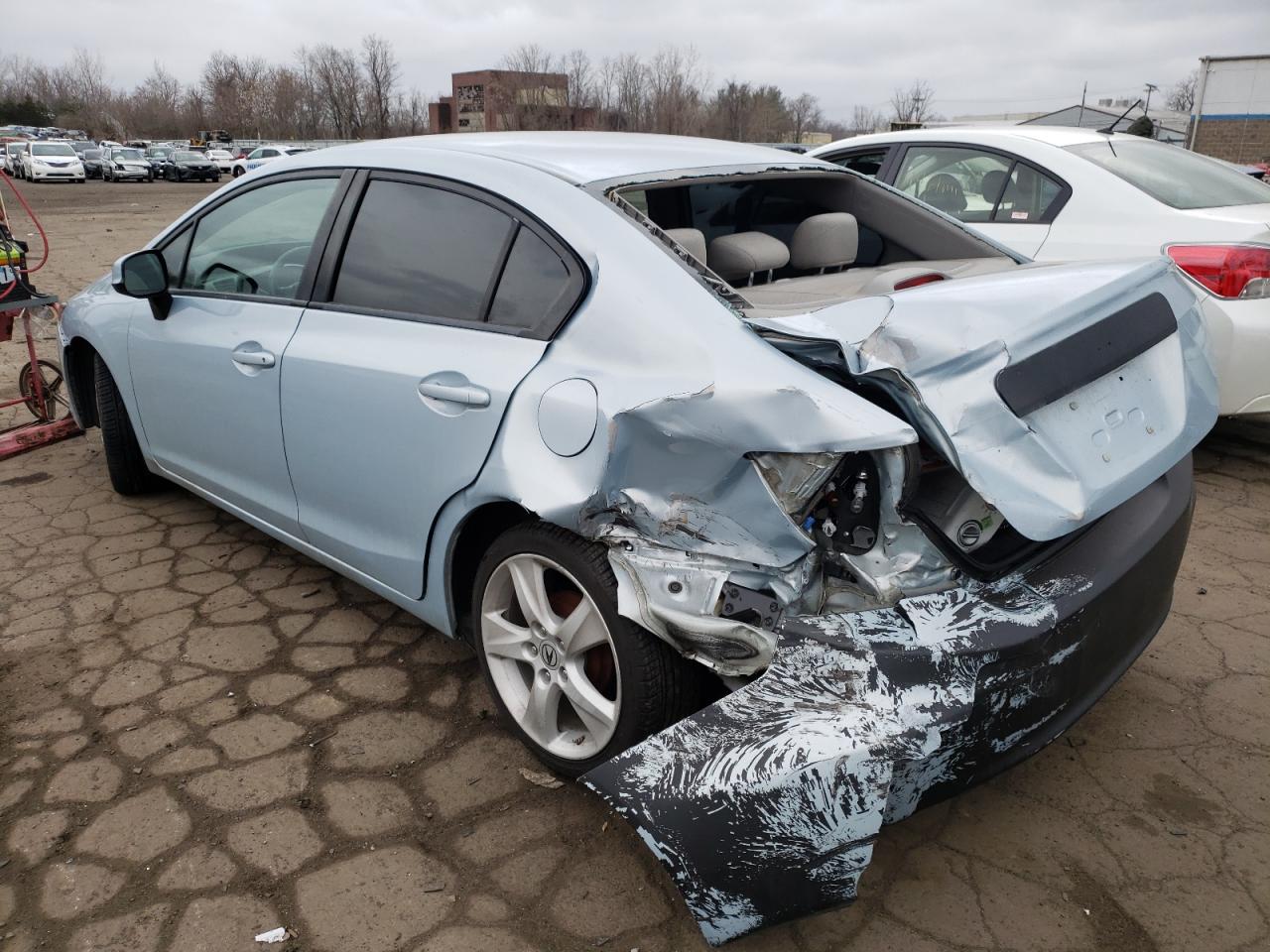 Photo 3 from auction – 2012 HONDA CIVIC LX with VIN 19XFB2F5XCE357216