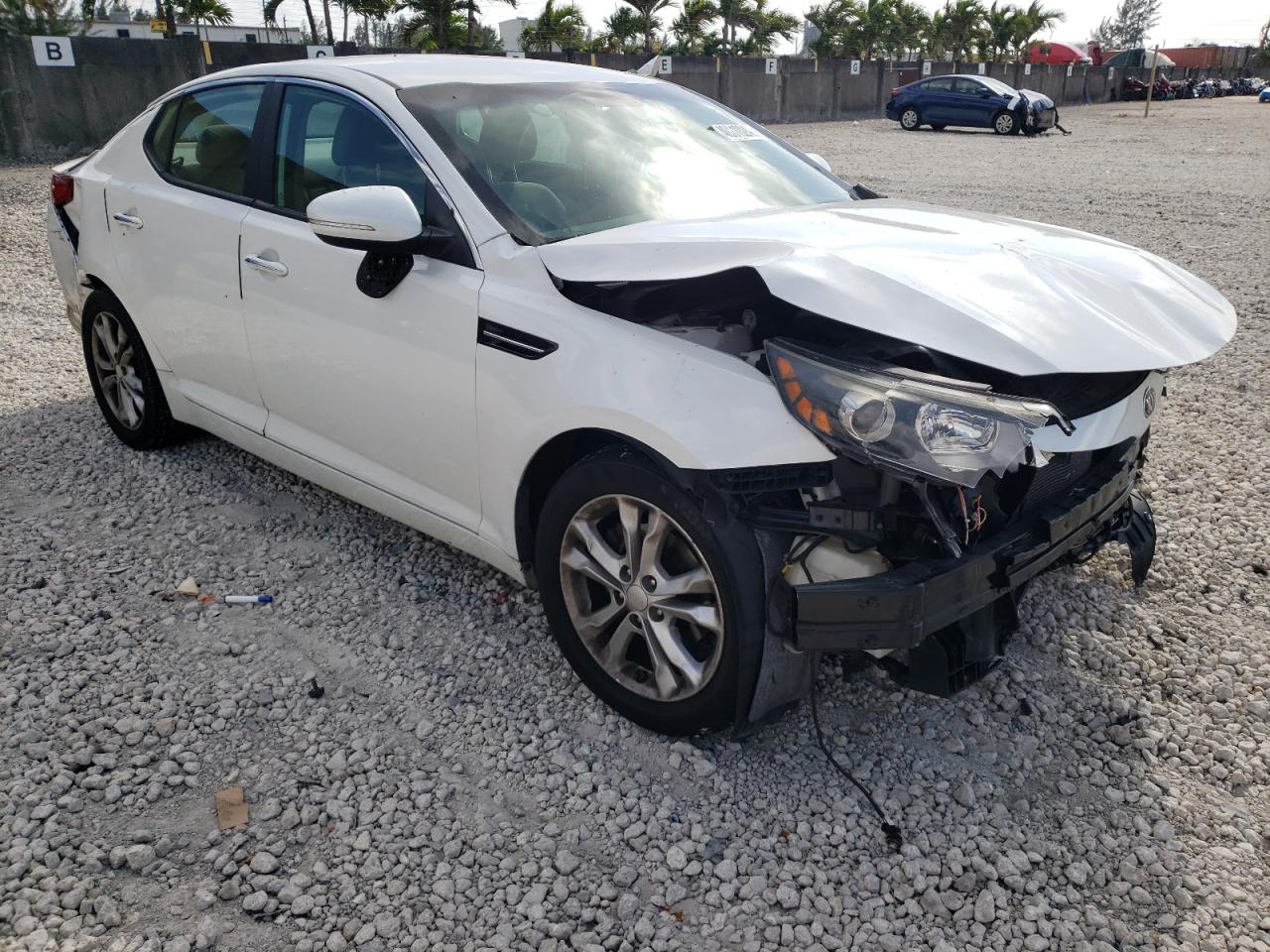 KIA OPTIMA LX 2013 with VIN 5XXGM4A78DG095689 - Photo from auction