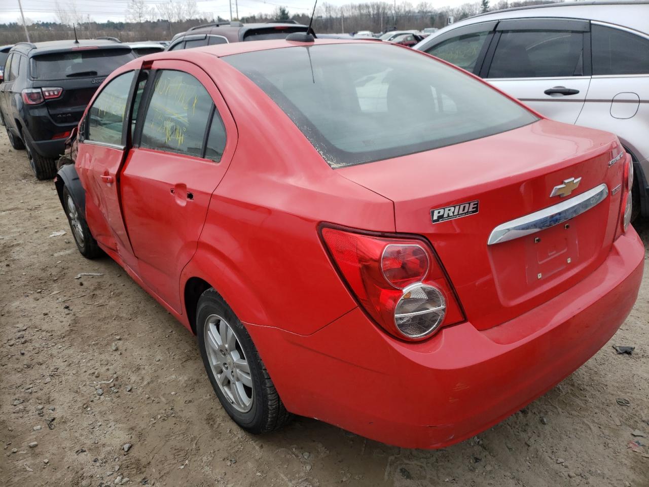 Photo 3 from auction – 2015 CHEVROLET SONIC LT with VIN 1G1JC5SB0F4218053